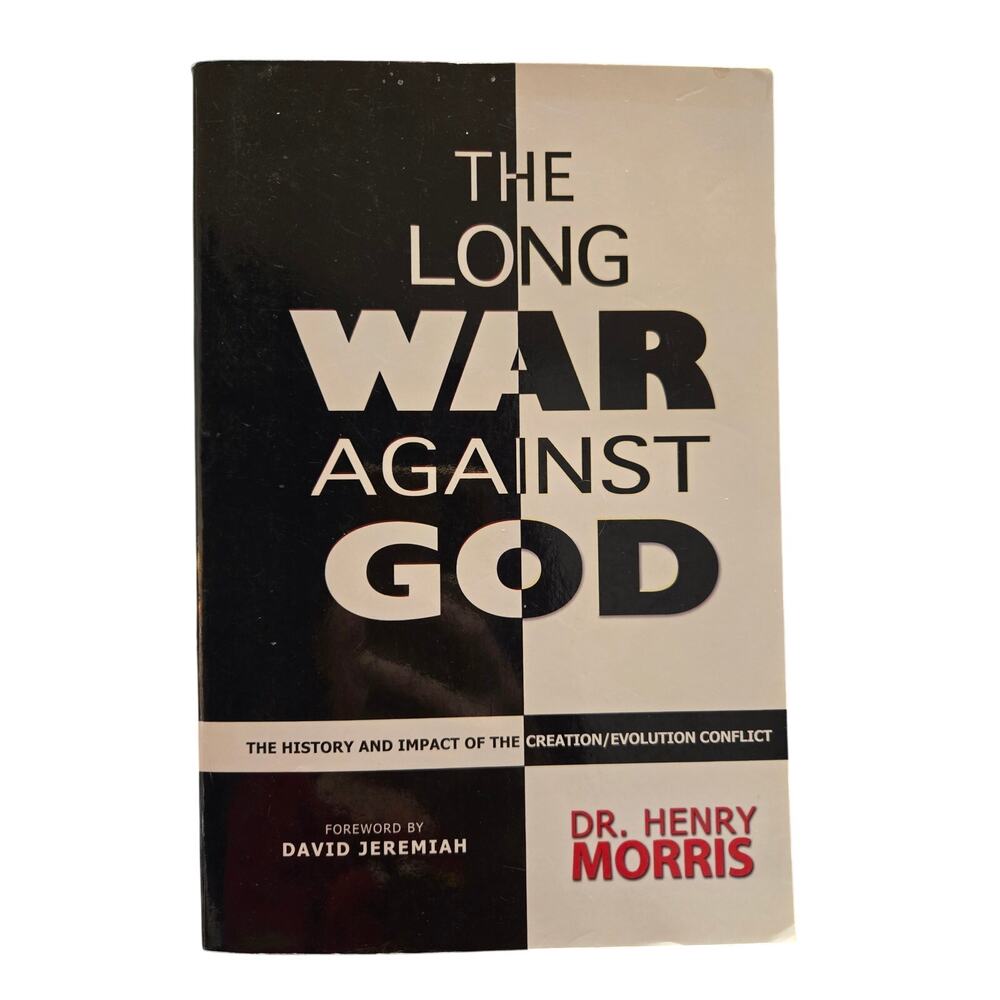 LONG WAR AGAINST GOD Henry Morris Creationism History Dark Academia Religion